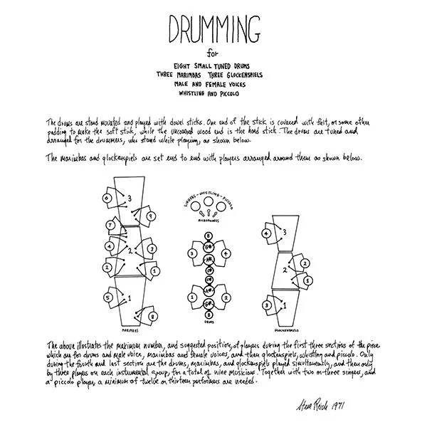 スティーヴ ライヒの名盤 Drumming のオリジナル バージョンがlp盤で復刻 Arban