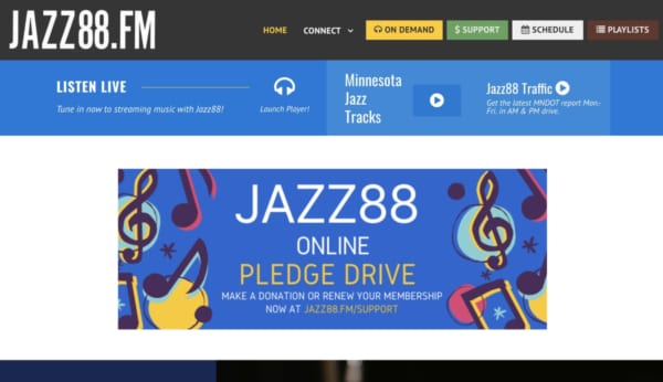 JAZZ.fm。米ミネソタ州ミネアポリスの公立学校（MPS）自立型サービスとして配信される