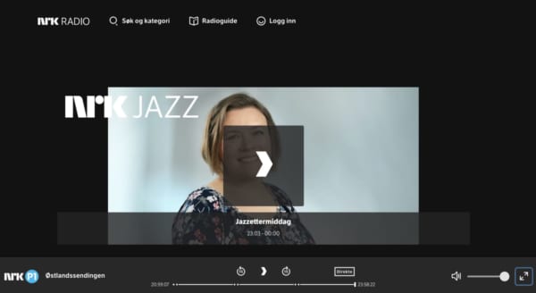 NRK RADIO JAZZ。“美しい世界観” がテーマのノルウェーのネット局 