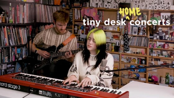 『Tiny Desk Concert』にビリー・アイリッシュ登場