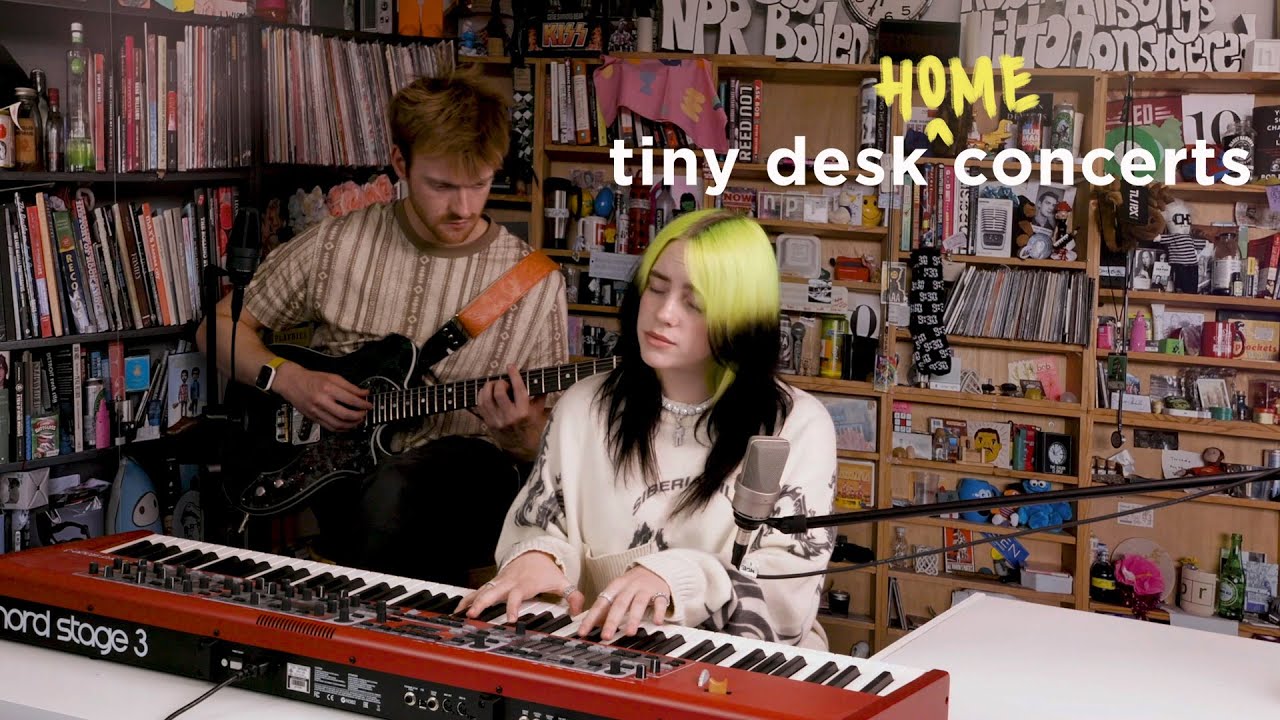 『Tiny Desk Concert』にビリー・アイリッシュ登場