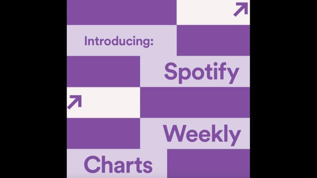 Spotify weekly chart
