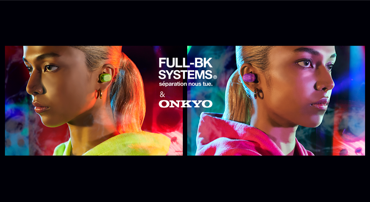 ワイヤレスイヤホン　ONKYO IE-FBK(V)