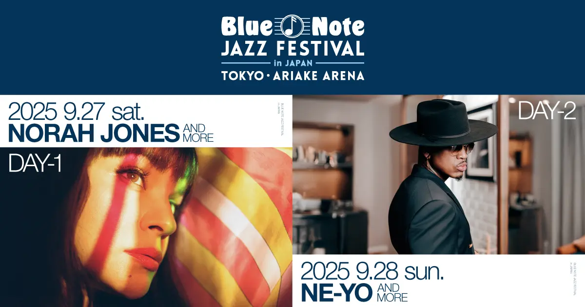 ヘッドライナーにノラ・ジョーンズとNE-YO ─Blue Note JAZZ FESTIVAL