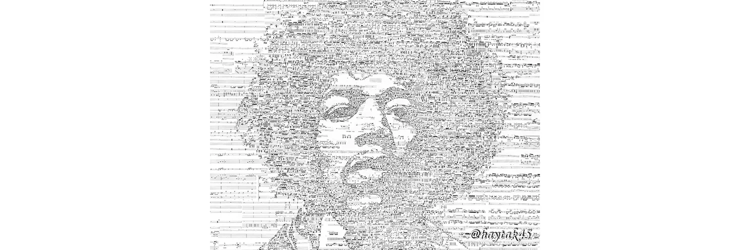 音符で描いた「偉人の肖像」が話題に | ARBAN